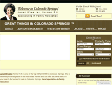 Tablet Screenshot of homescoloradosprings.com